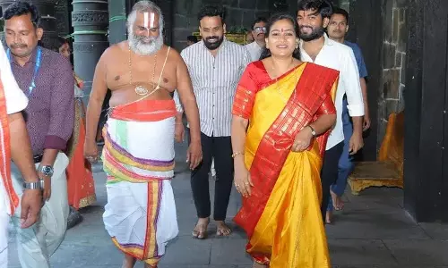 Anitha Reviews Arrangements For Simhachalam Giri Pradakshina Starting Today