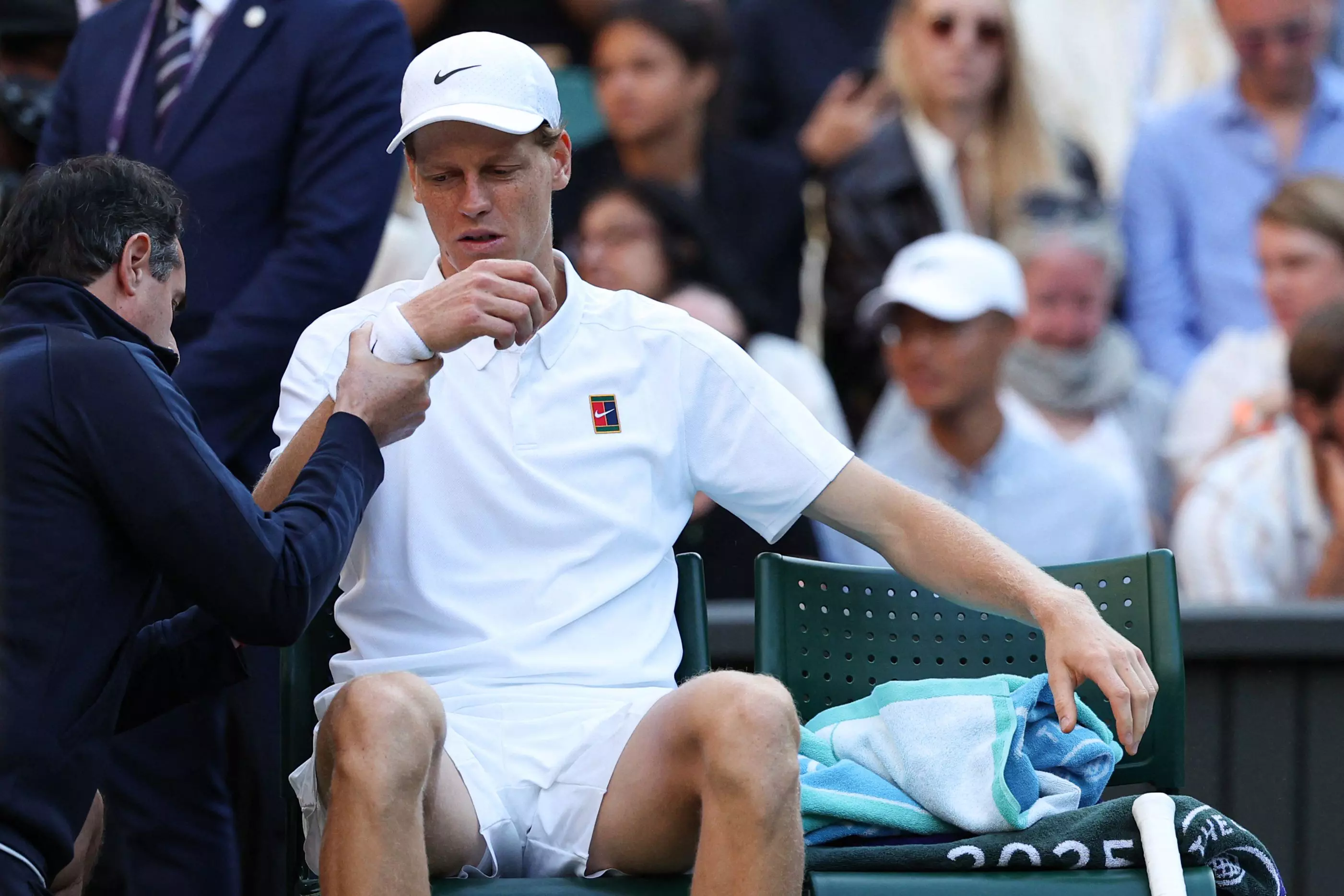 Wimbledon: Jannik Sinner Cancels Practice Session Amid Elbow Injury Fears