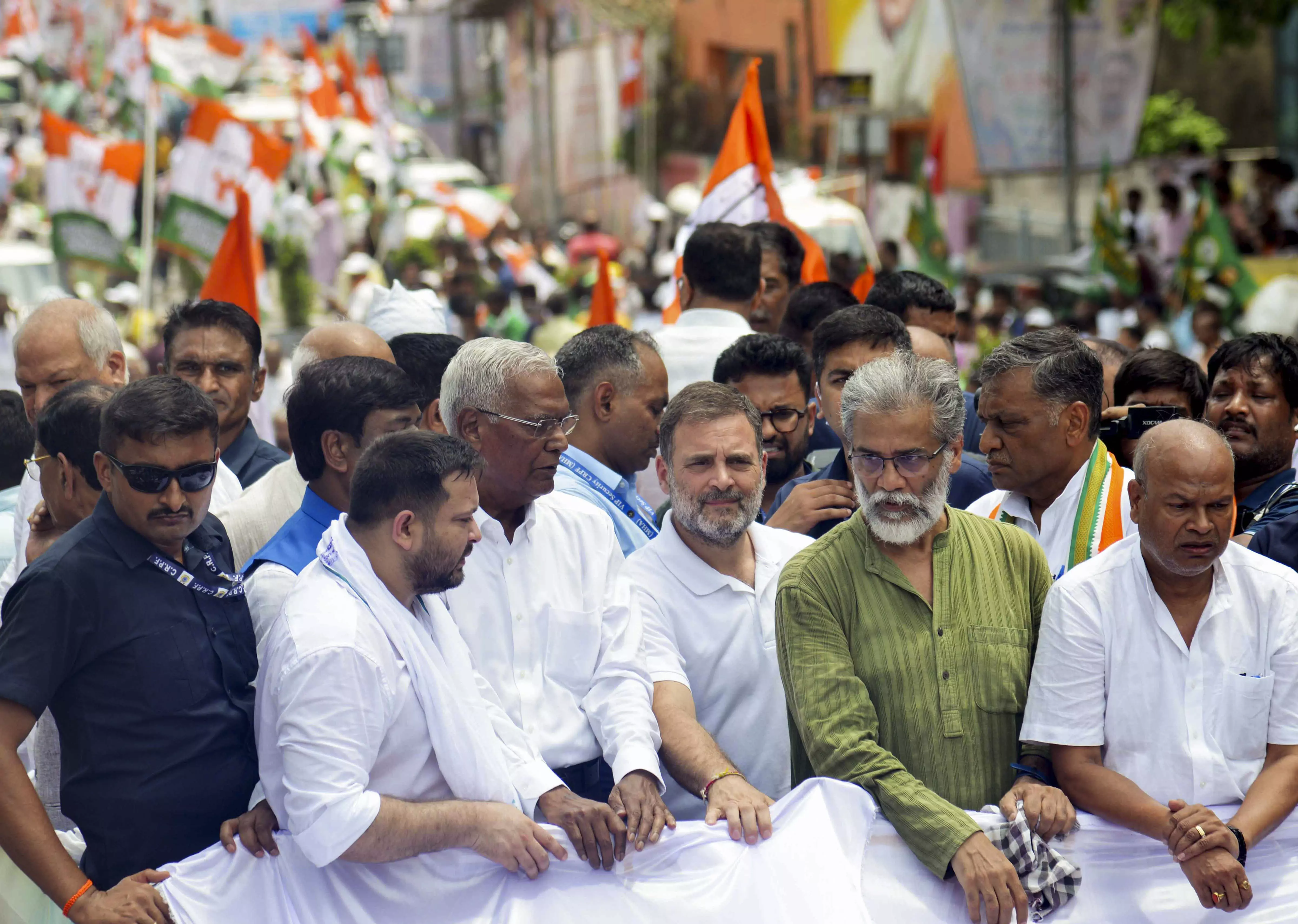 NDA Attempting Vote Theft in Bihar: Rahul Gandhi