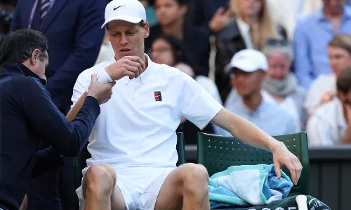 Wimbledon: Jannik Sinner Cancels Practice Session Amid Elbow Injury Fears