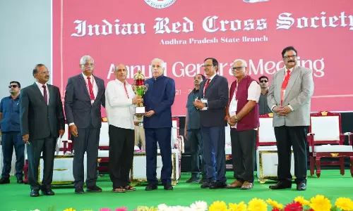 Nellore Red Cross Wins Best District Branch Award At State Annual Meet