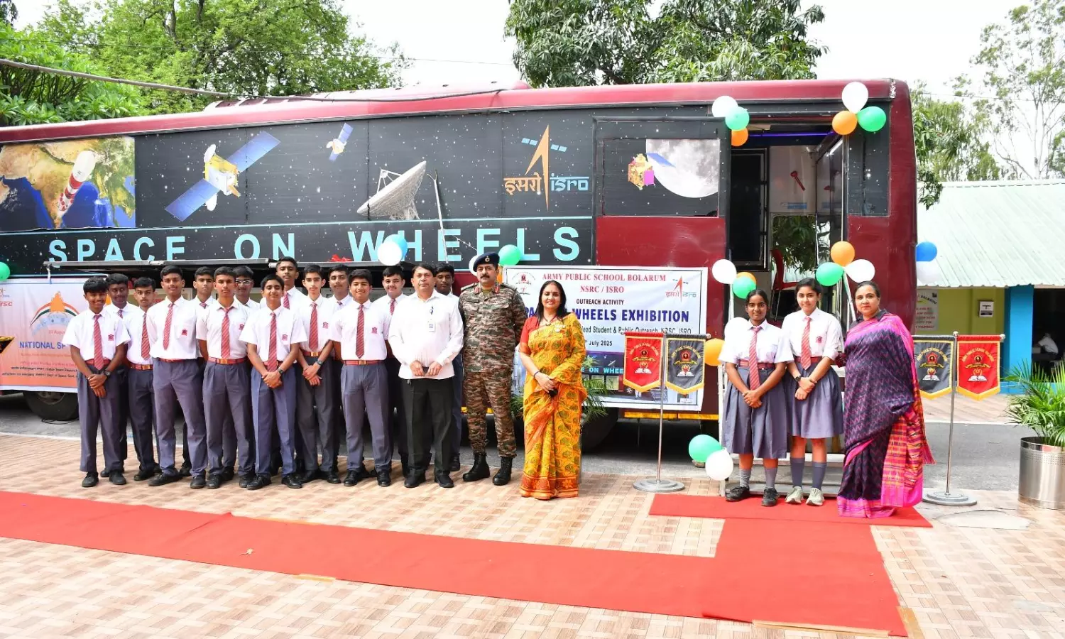 ‘Space on Wheels’ Visits Army Public School Bolaram