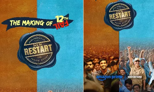 Prime Video to Premiere Vidhu Vinod Chopra’s BTS Documentary Zero Se Restart Prime Video to Premiere Vidhu Vinod Chopra’s BTS Documentary Zero Se Restart