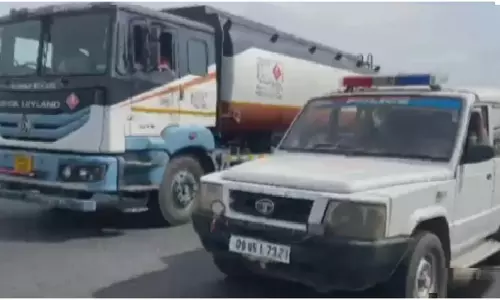 Police Escort Fuel Tankers As Drivers’ Stir Sparks Fuel Crisis In Odisha