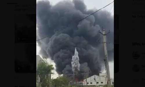 Massive Fire In Cushion, Mattress Factory, Rs 10 Crore Loss