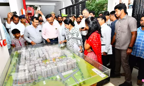 PMO Official Inspects More 2BHK Houses