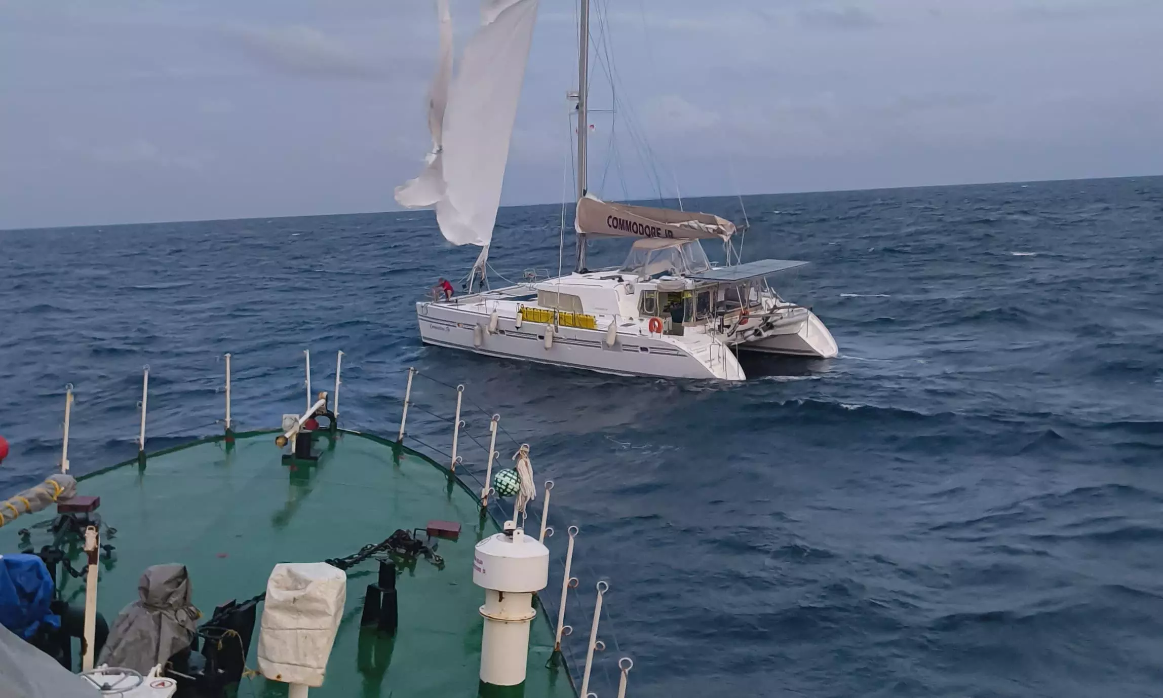 Indian Coast Guard Rescues Two US National Stranded In A Distressed Yacht