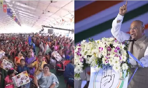 Kharge Slams BJP In Bhubaneswar Rally