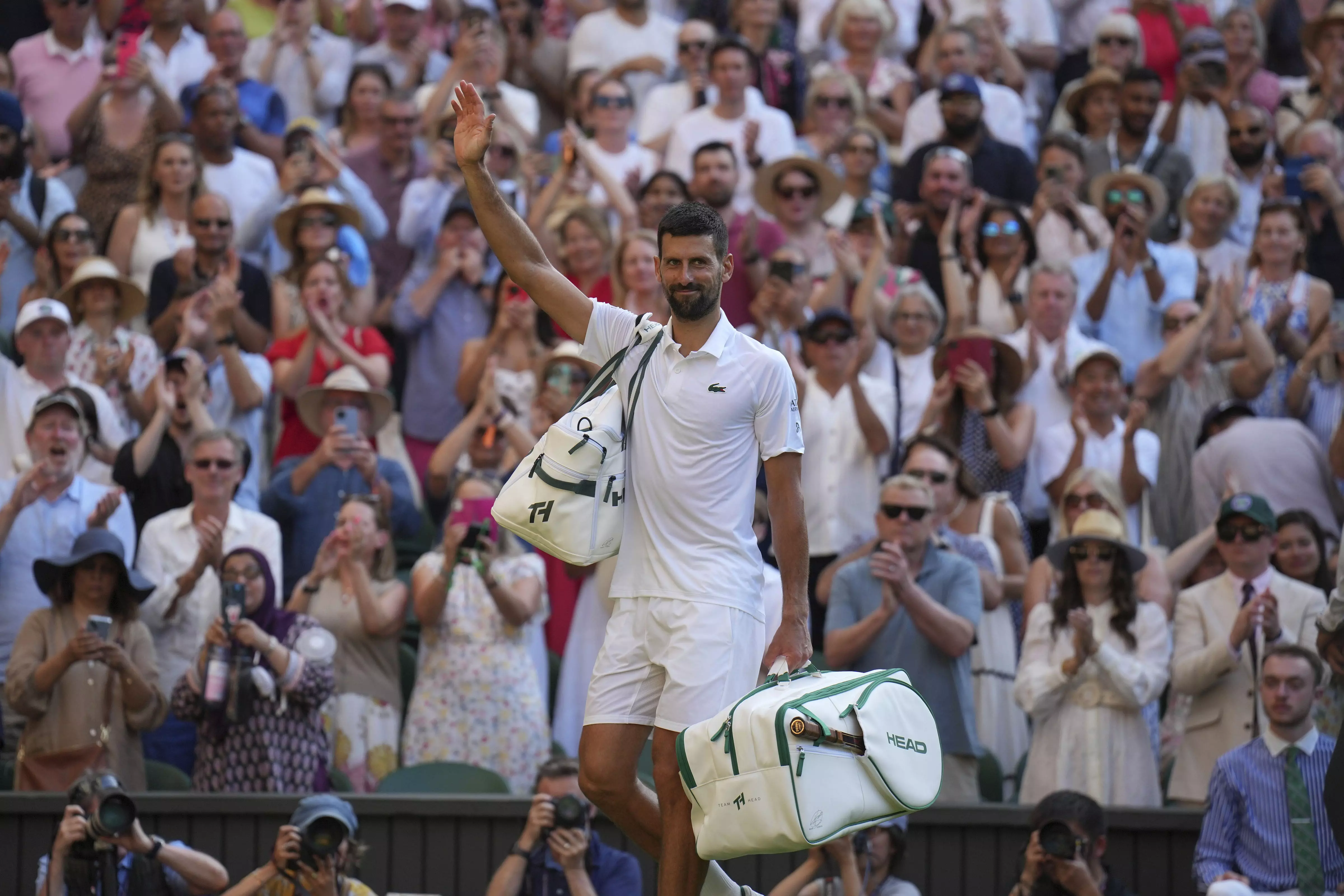 Djokovic Vows to Return to Wimbledon