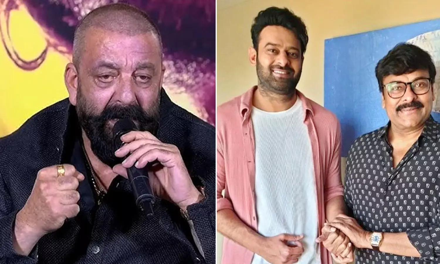 Sanjay Dutt Praises Chiranjeevi And Prabhas, Shares Love For Telugu cinema