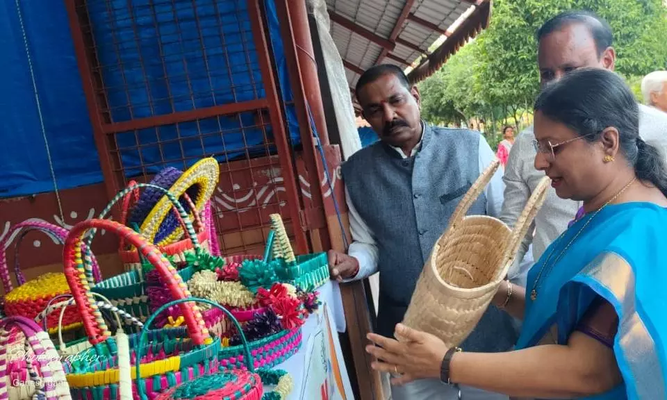Handicrafts Expo Held in Shilparamam
