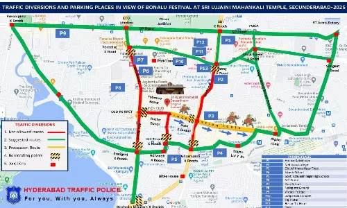 Traffic Restrictions Imposed In View Of Secunderabad Bonalu Celebrations
