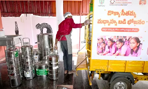 Smart Central Kitchen For School MDM Scheme In Kadapa