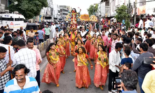 Devotees Visit Many Temples in Secunderabad