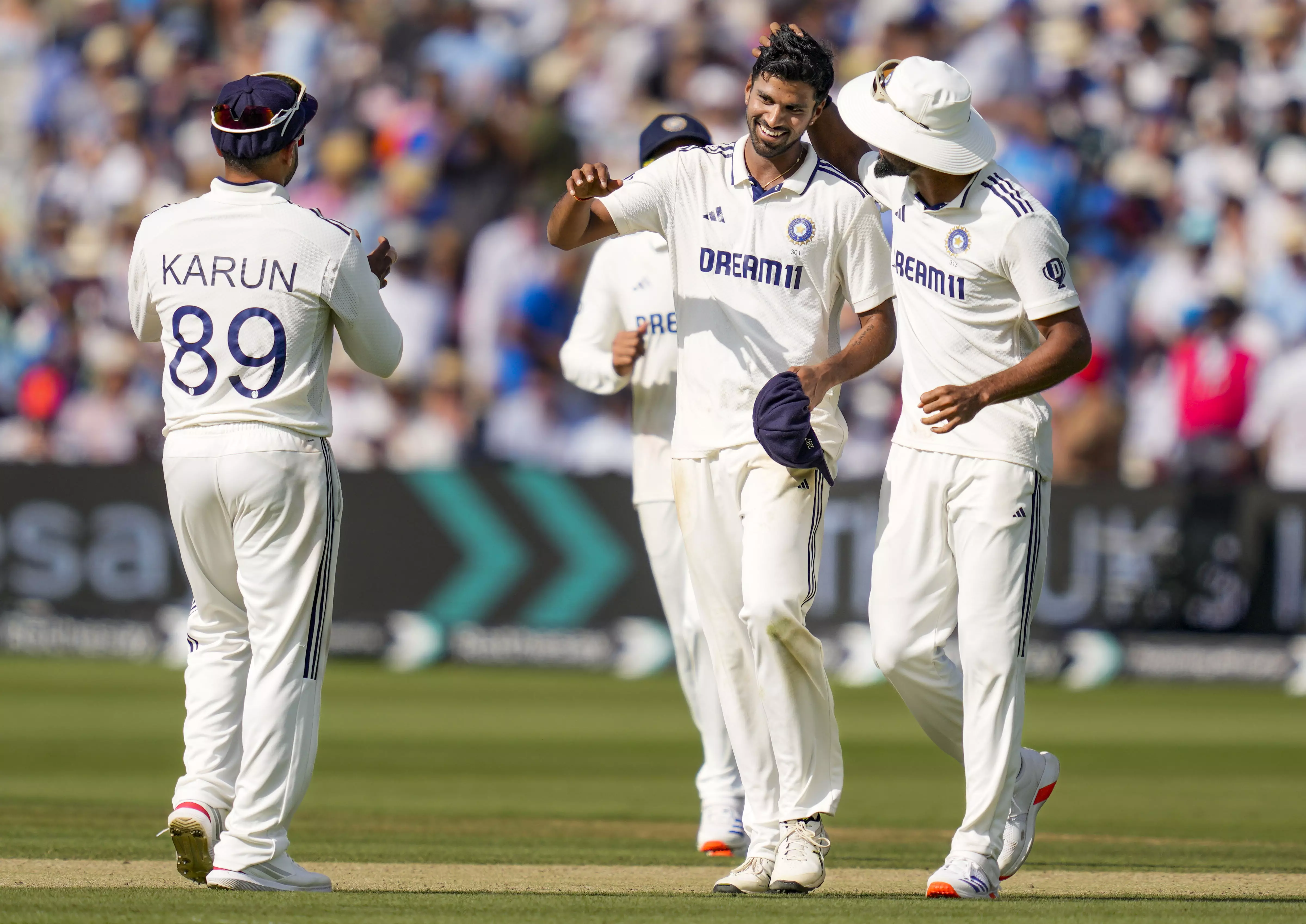 India 58/4 Chasing 193 as Lord’s Test Heads for Thrilling Finale