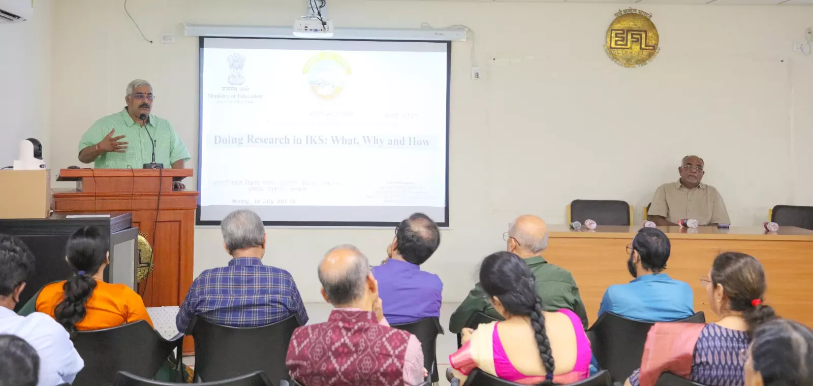 EFLU Hosts Workshop On IKS