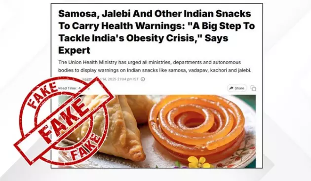 No Warning Labels on Samosa, Jalebi: Health Ministry Clarifies Media Reports