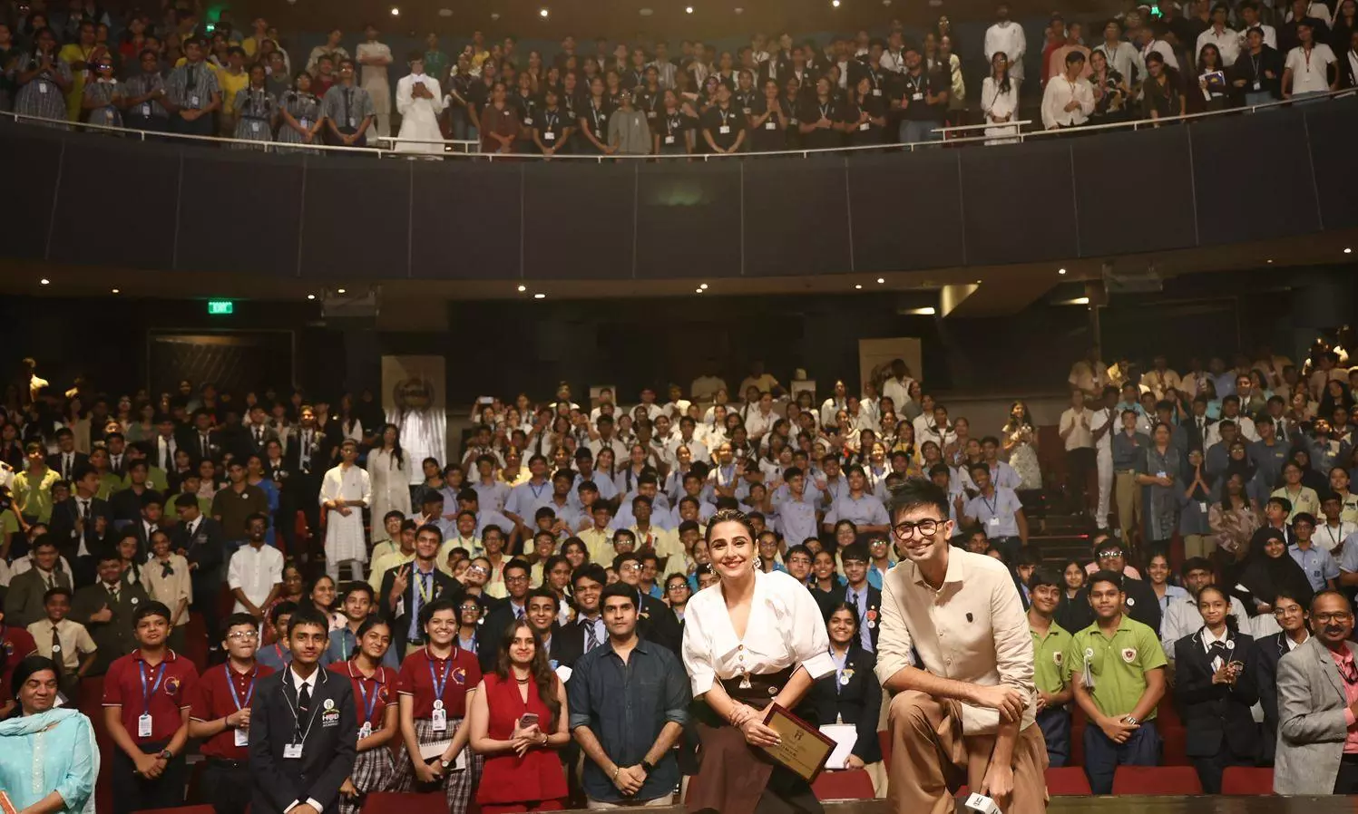 Vidya Balan Inspires Young Minds At I.I.M.U.N’s Role Model Series