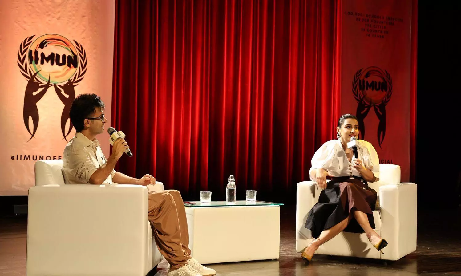 Vidya Balan Inspires Young Minds At I.I.M.U.N’s Role Model Series