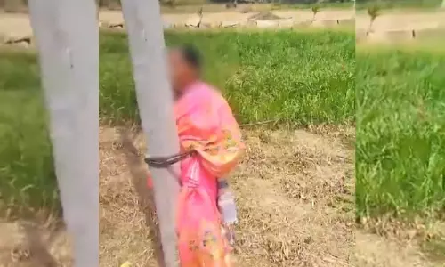 Man Stages Video Of Mother Tied To Pole Over Property Dispute