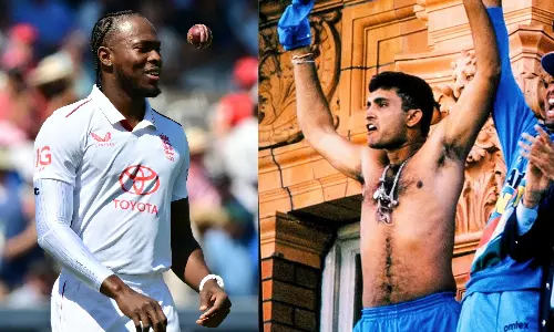 How Memories of Gangulys Shirt Swinging at Lords Inspired Jofra Archers Spell