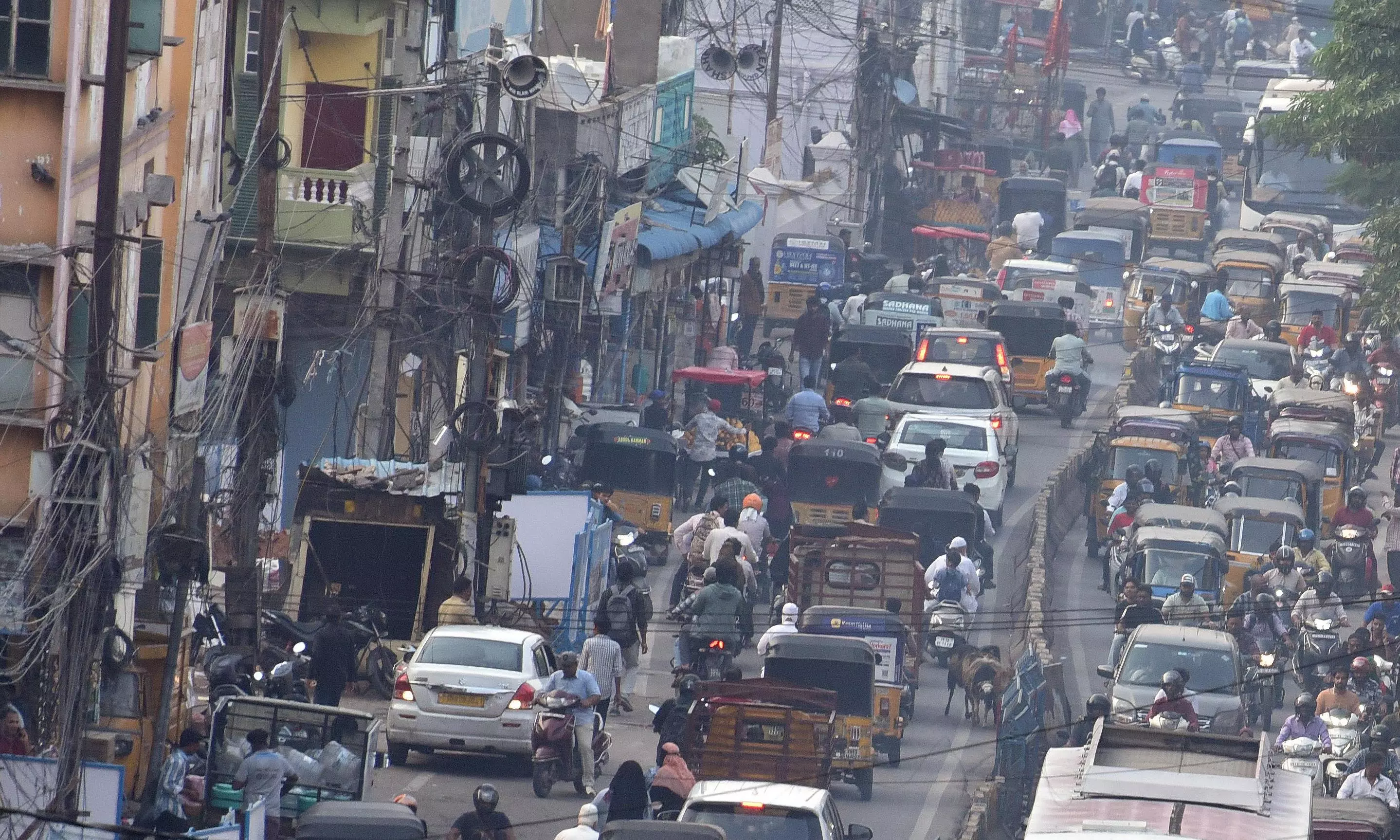 Kurnool City Getting Congested Due to Lack of Parking Space
