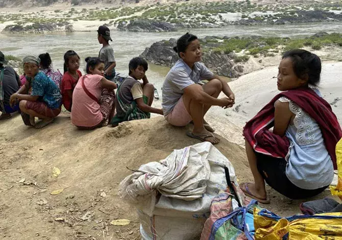 Over 3,000 Myanmar Refugees Return To Their Villages From Mizoram