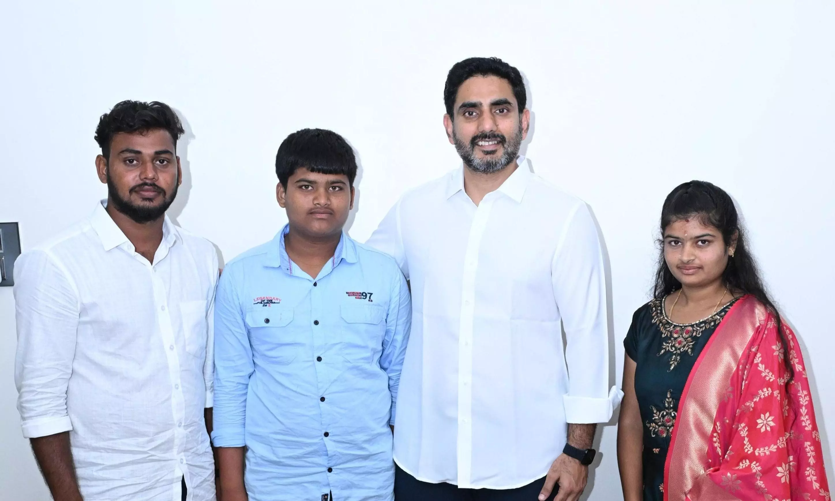 Lokesh Promises Support to Victim of Faction Violence in Rayalaseema