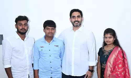 Lokesh Promises Support to Victim of Faction Violence in Rayalaseema