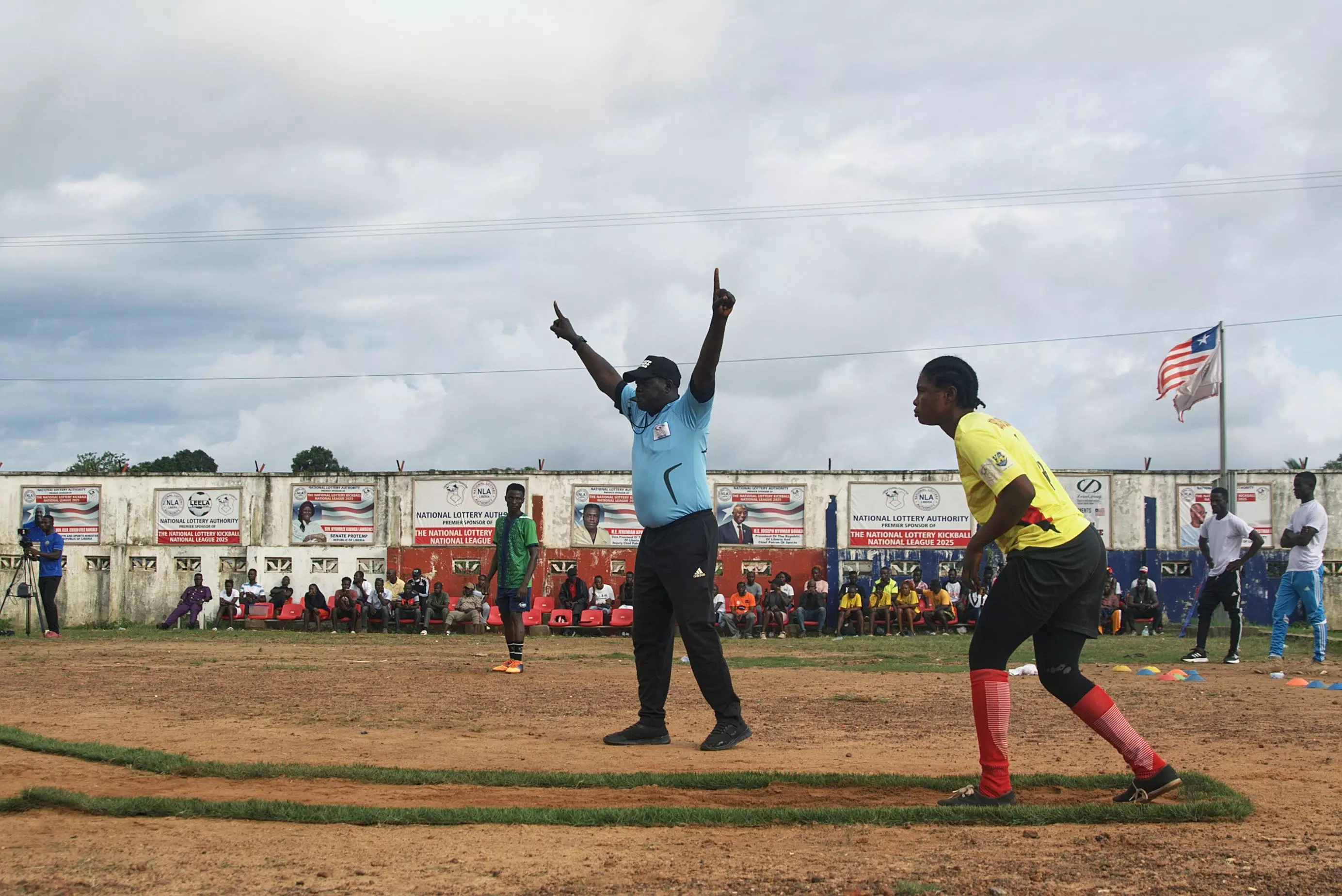 Liberias Version of Baseball: No Bats, No Men