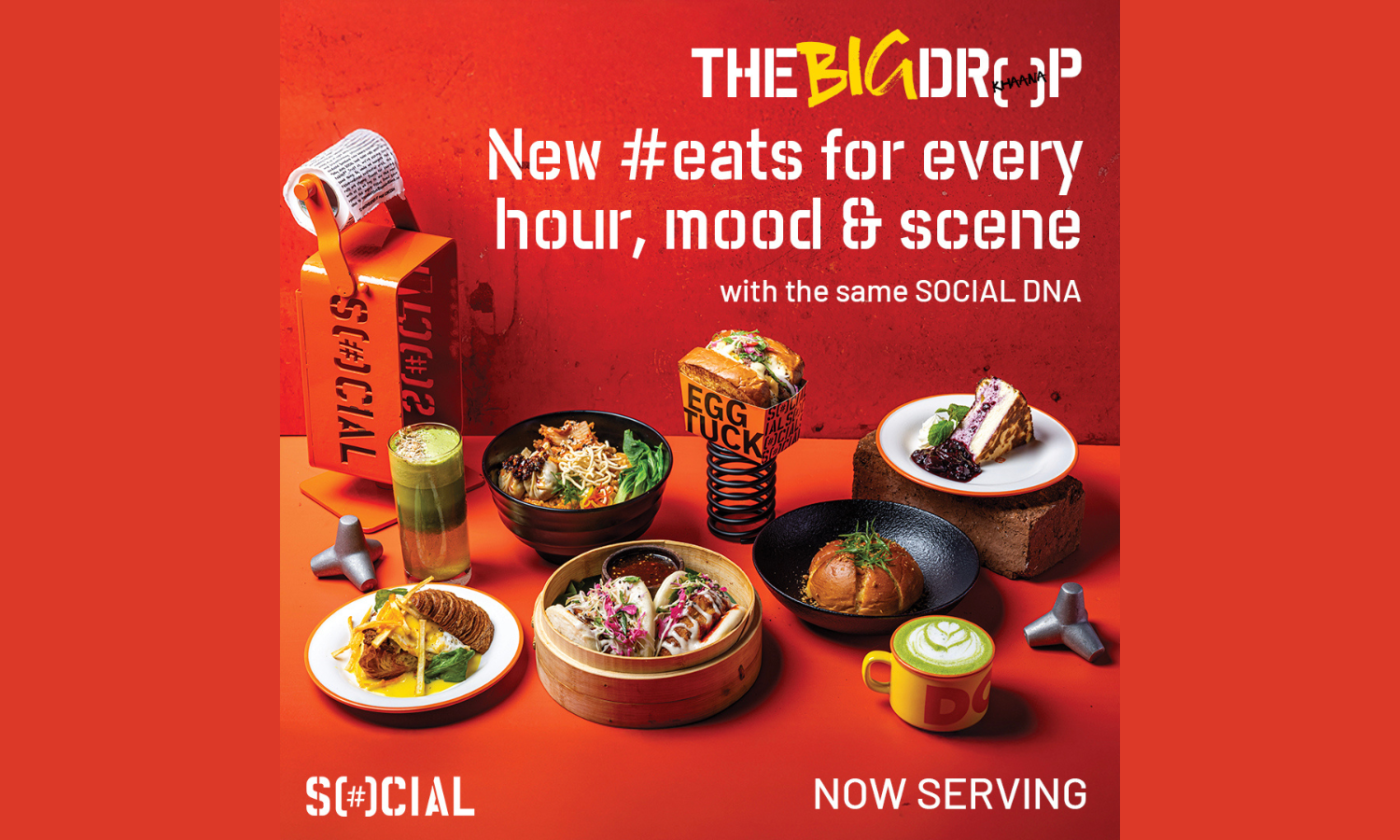 SOCIAL Launches New 'Big Drop' Menu Across India