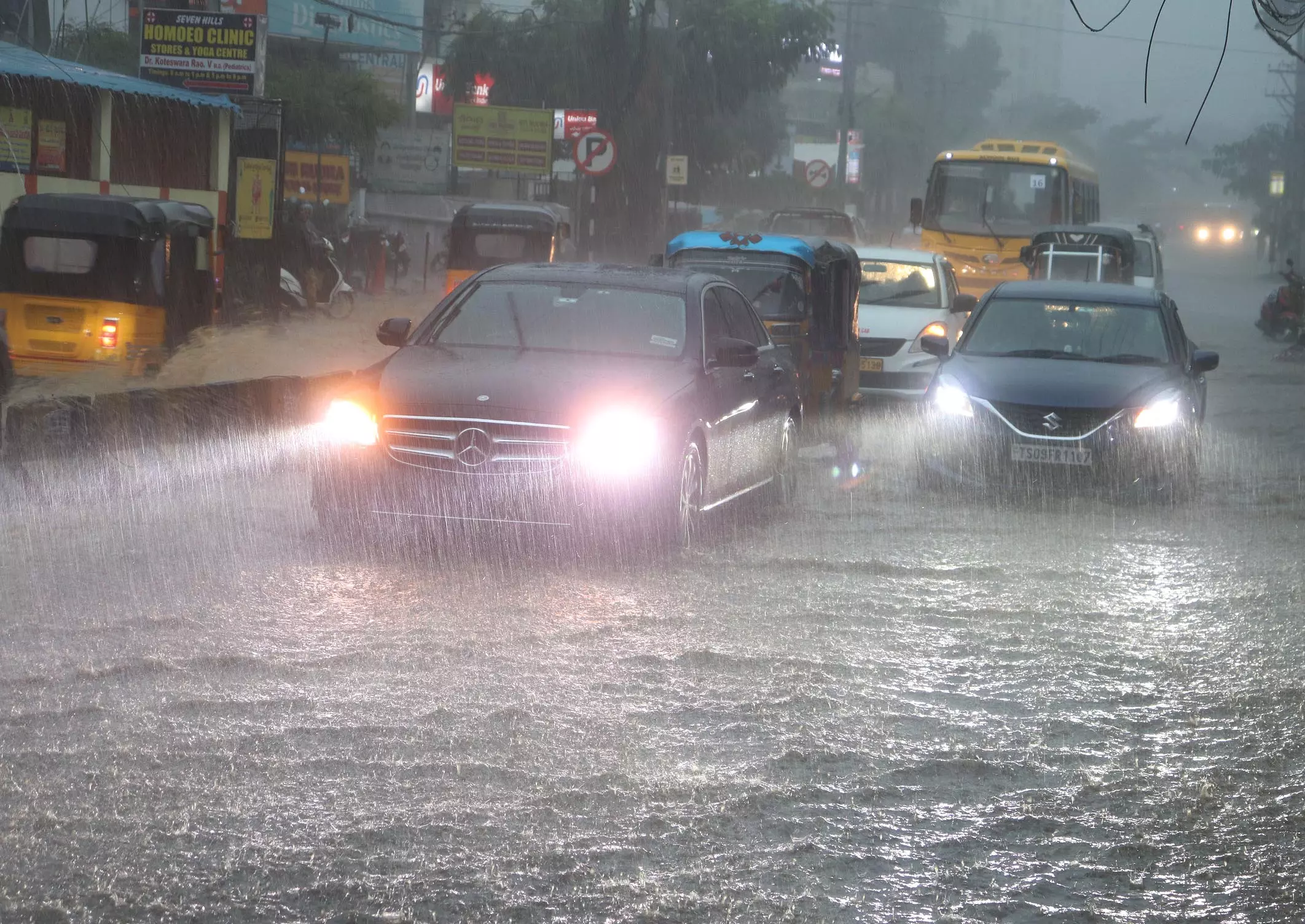 CM Revanth Reddy Directs Officials to Remain Alert Amidst Heavy Hyderabad Rains