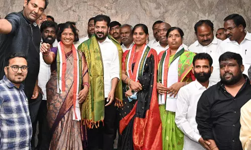 Jadcherla Municipal Chairman, Councilors Join Congress