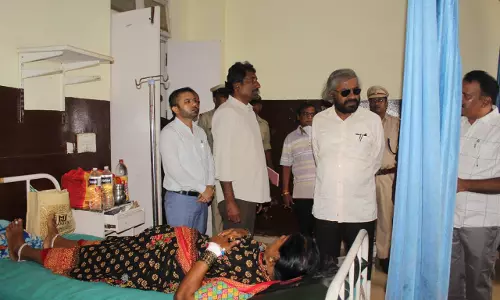 Minister Khandre Makes Surprise Visit To BRIMS, Orders Inquiry Minister Khandre Makes Surprise Visit To BRIMS, Orders Inquiry