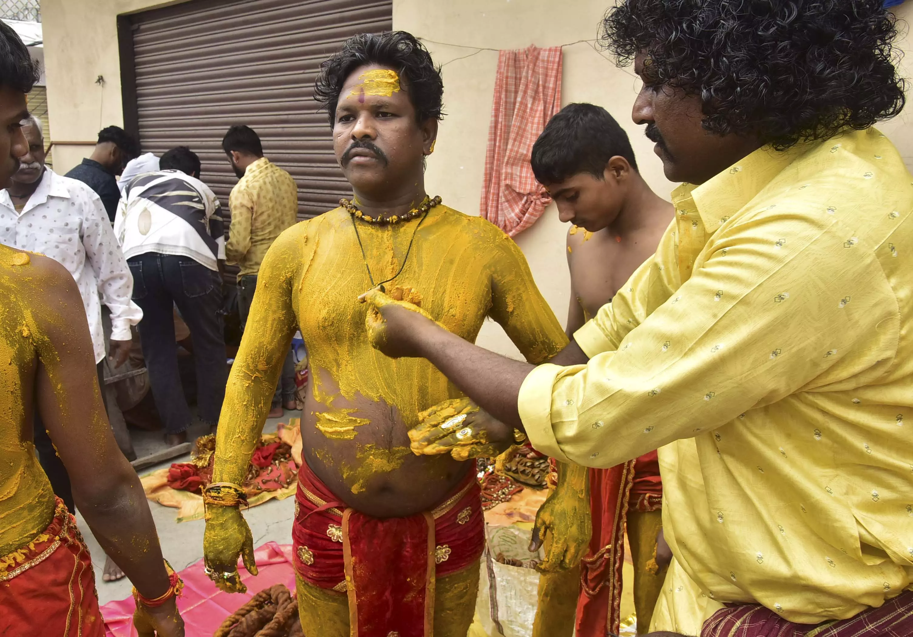 Pothurajus Sacrifice a Lot to be Bonalu’s Fearless Guardians Pothurajus Sacrifice a Lot to be Bonalu’s Fearless Guardians