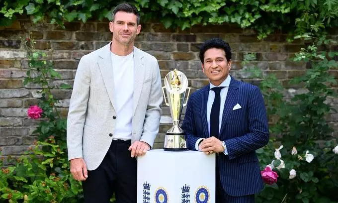 Feel Completely Out of Place: Anderson on Sharing Trophy Name With Sachin
