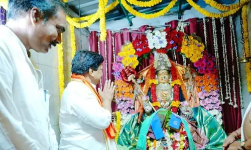 Ashadam Sare Offered to Goddesses in AP’s Temples