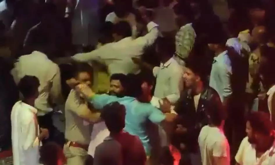 SI, Cops Attacked During Bonalu