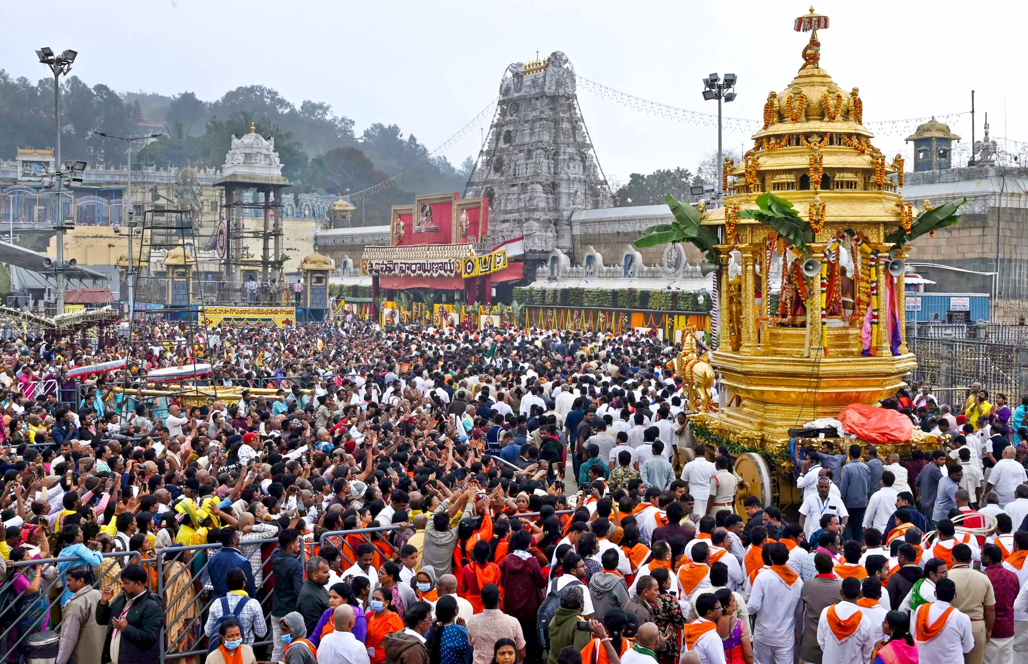 NRI Quota for VIP Break Darshans at Tirumala Increased to 100 Per Day
