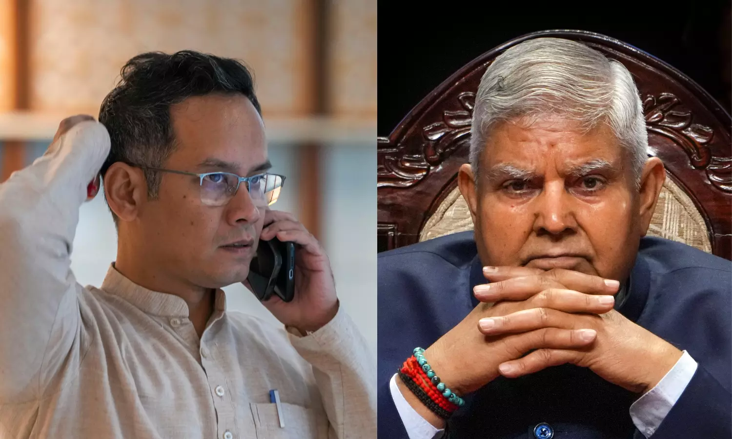 Gaurav Gogoi Calls Dhankhar’s Resignation Shocking, Seeks Clarity from Centre