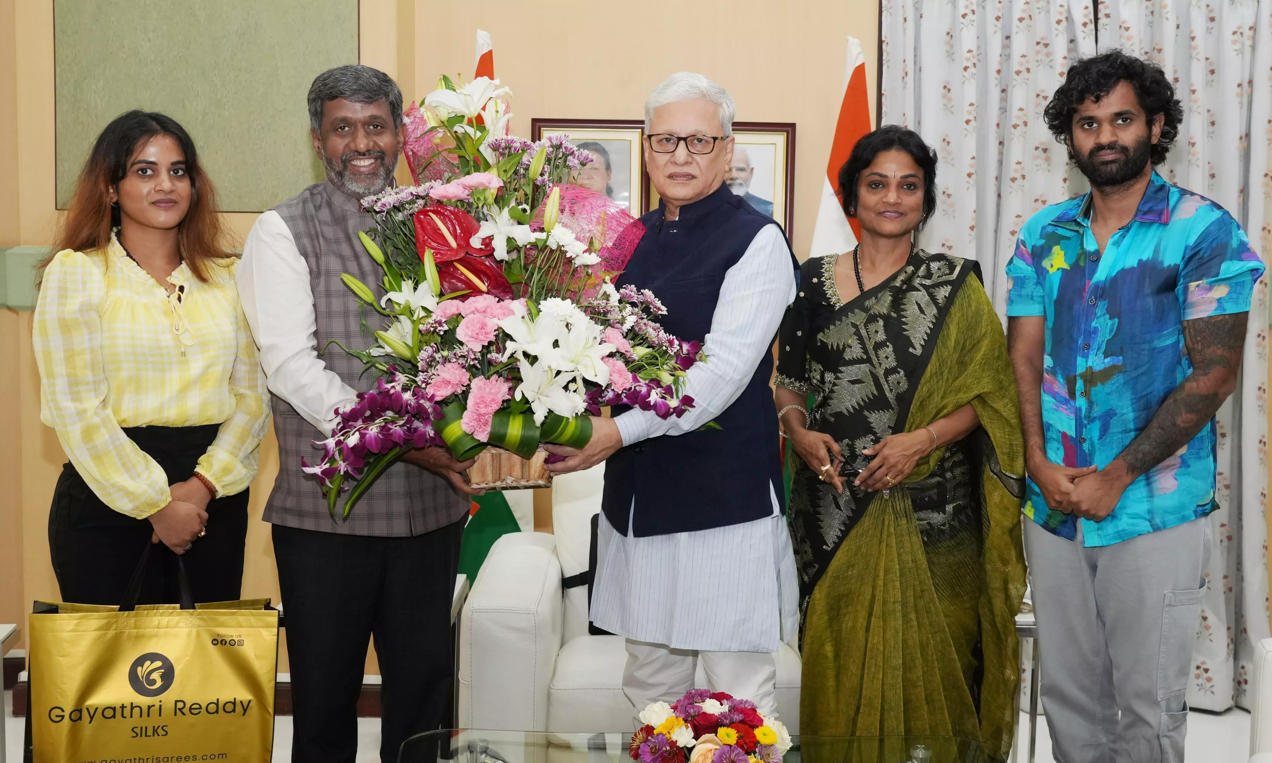 Nova Group Delegation Meets Telangana Governor