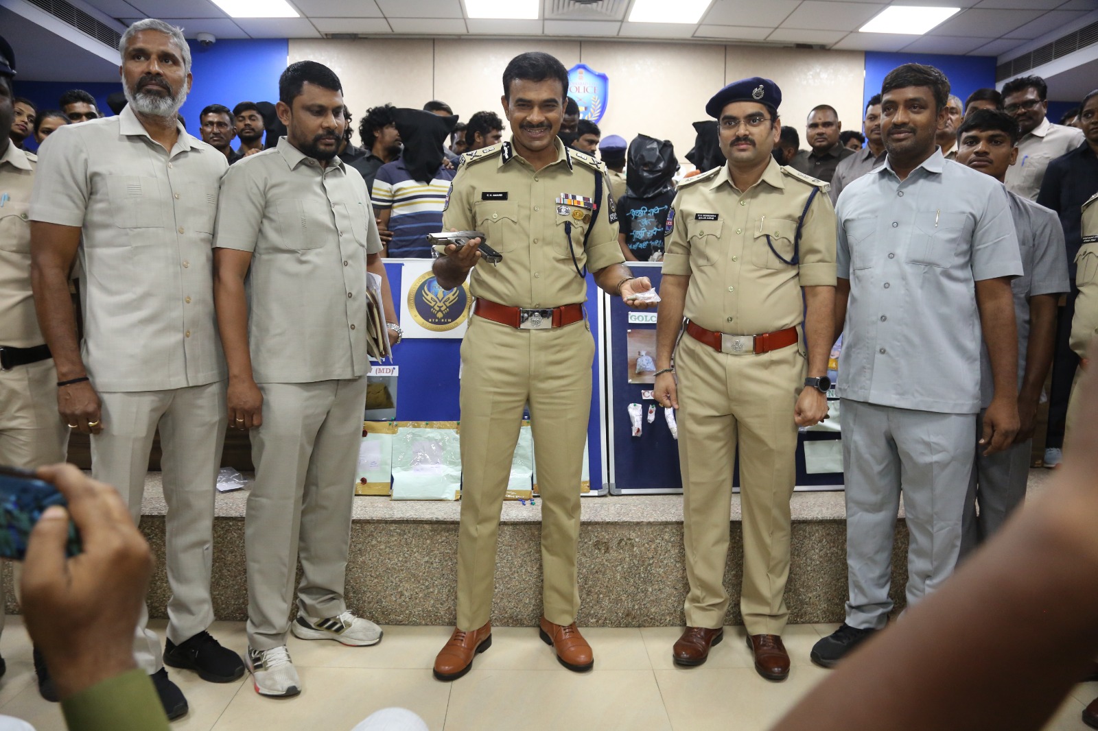 Hyderabad Police Arrests Nine in Drug-Related Cases