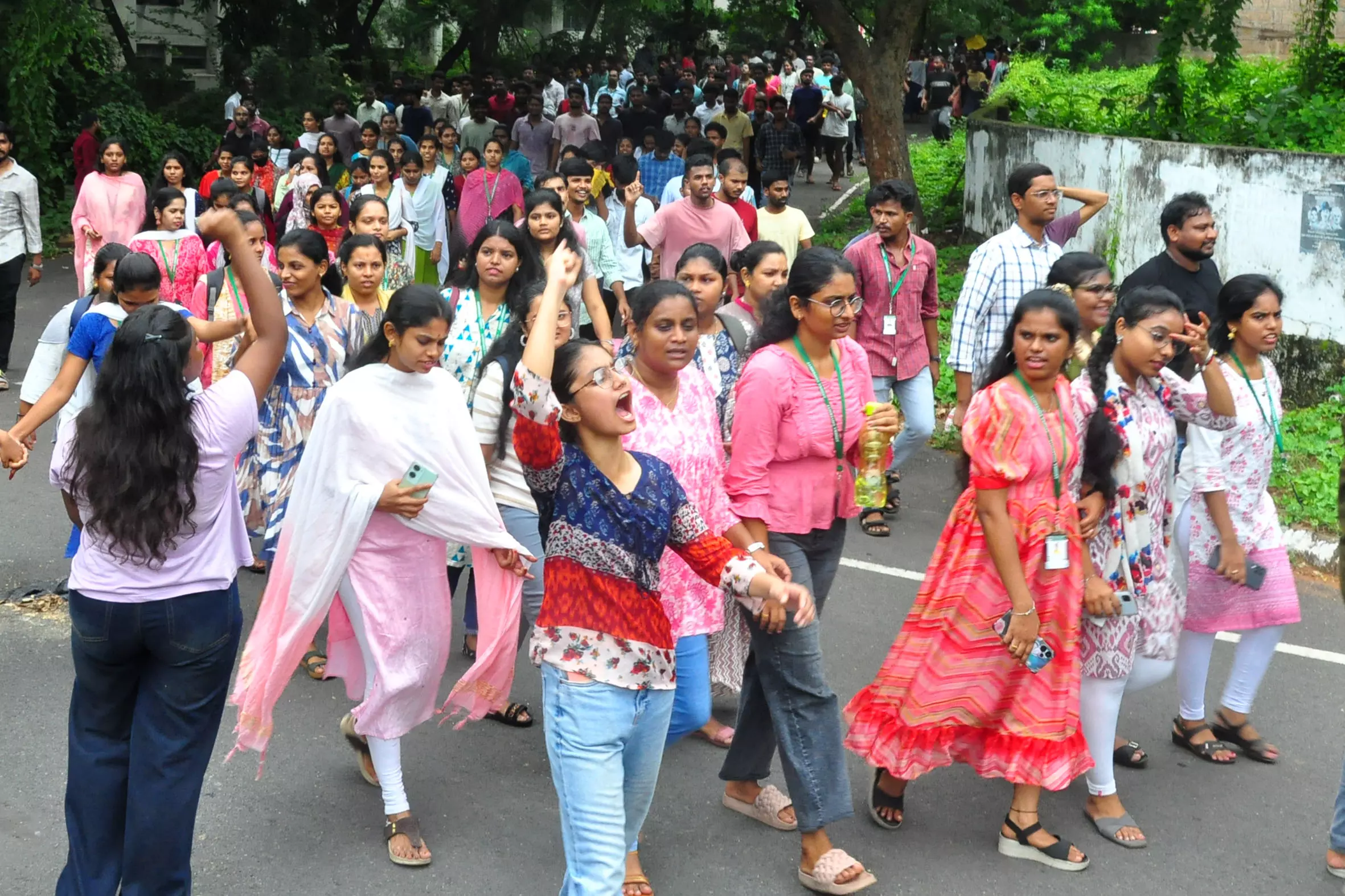Student Protest Erupts At AU Over Poor Food And Hostel Conditions