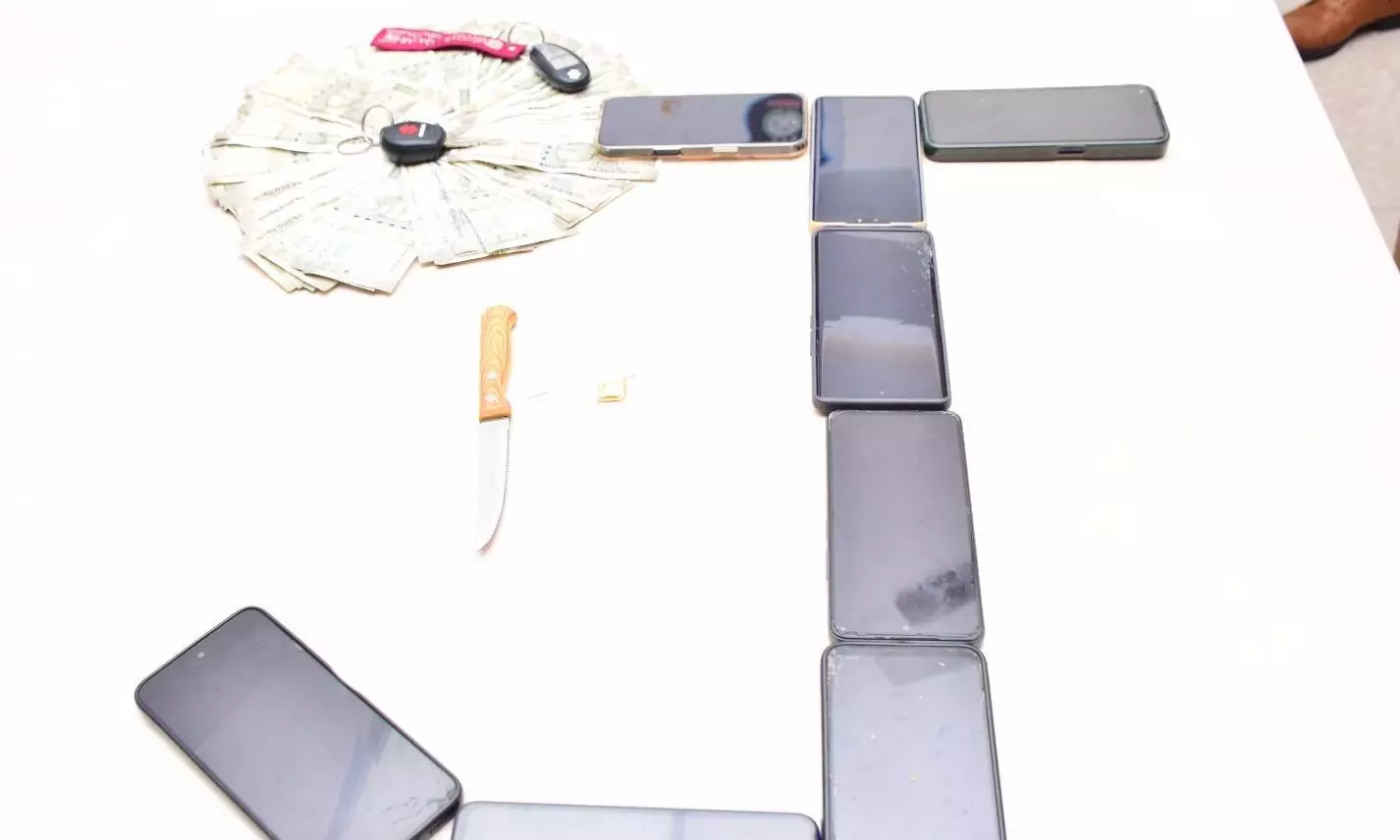 Eight-Member Dacoit Gang Busted In Jagtial