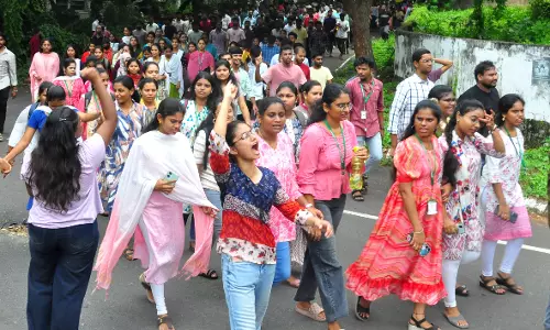 Student Protest Erupts At AU Over Poor Food And Hostel Conditions