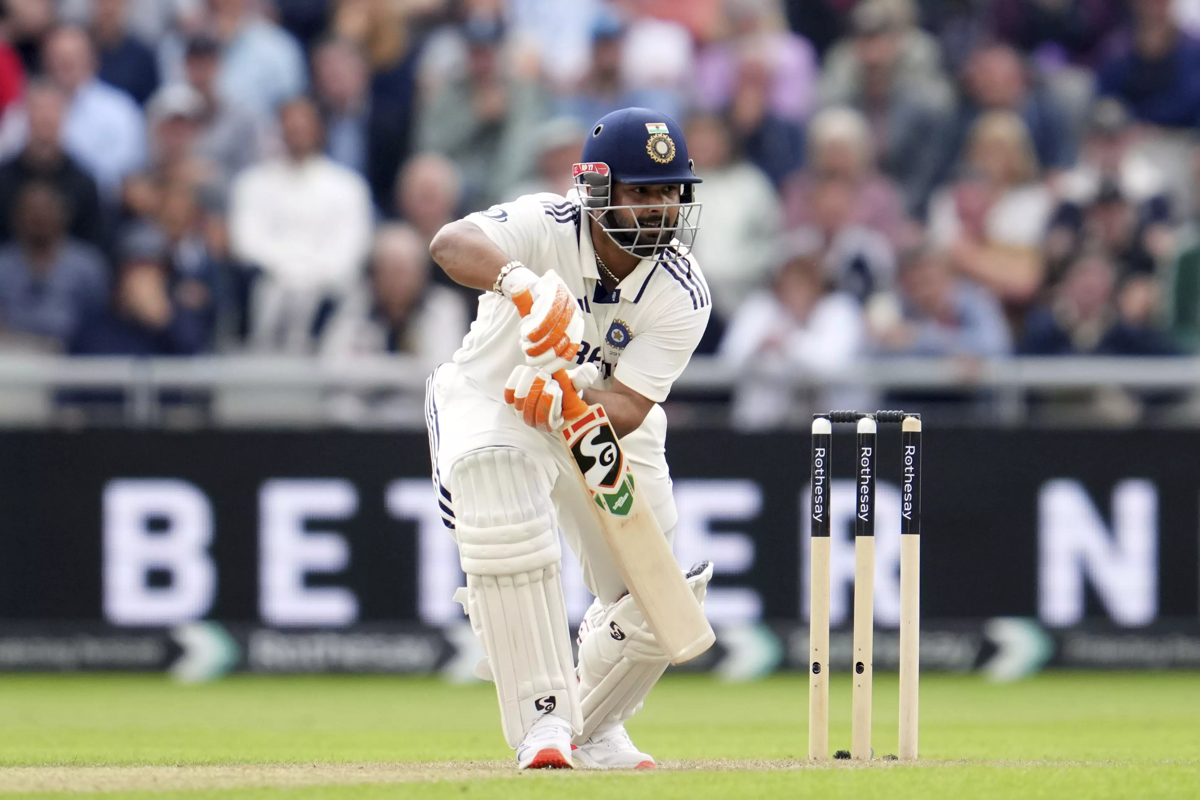 Rishabh Pant Joins Elite Club in England Before Injury Forces Him Off-Field