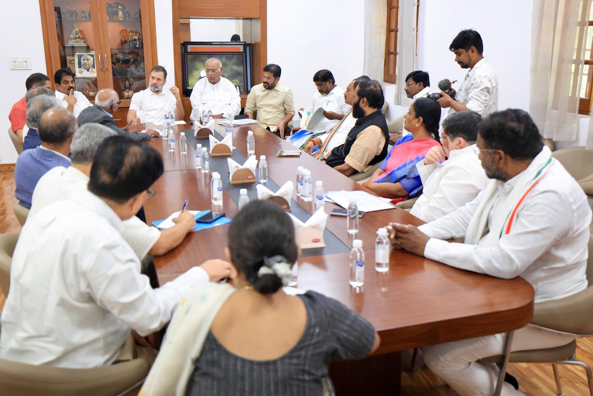 Revanth Reddy, Others Meet on BC Reservations