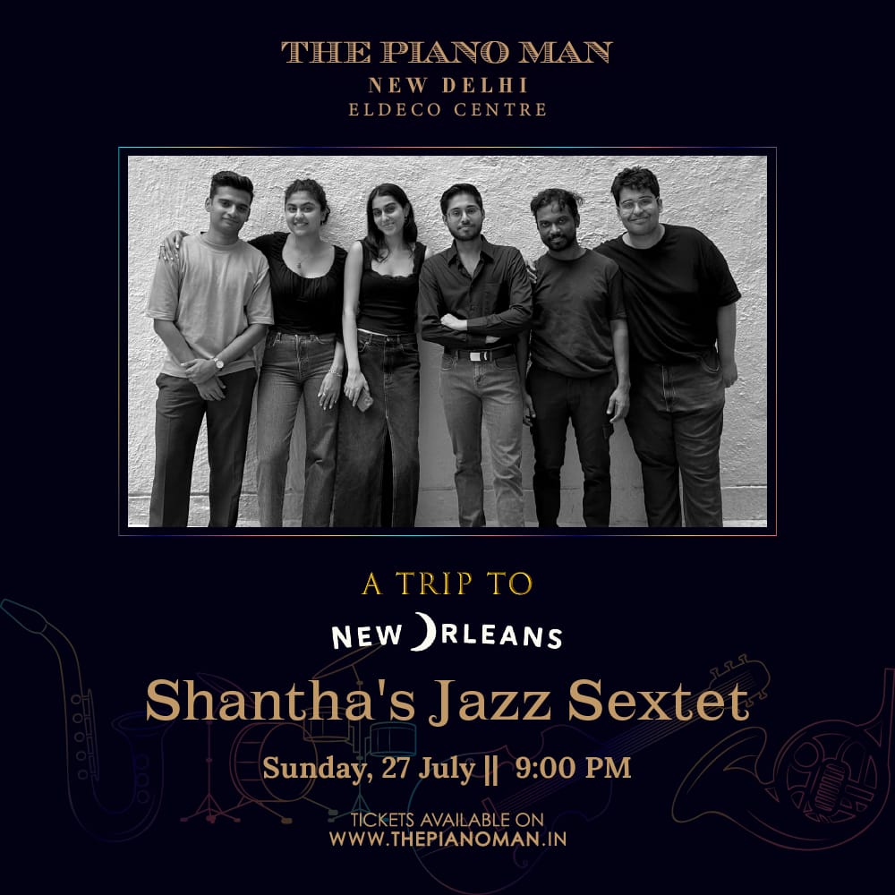 Shantha Tara's Jazz Sextet To Perform at The Piano Man