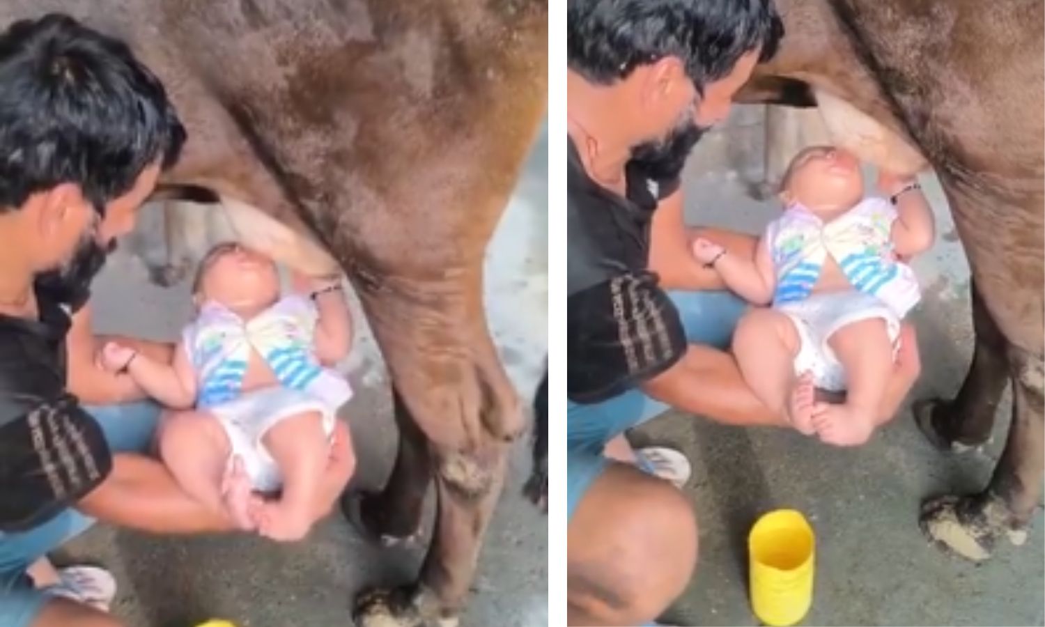 Viral Video of Raw Milk Feeding Sparks Health and Parenting Concerns