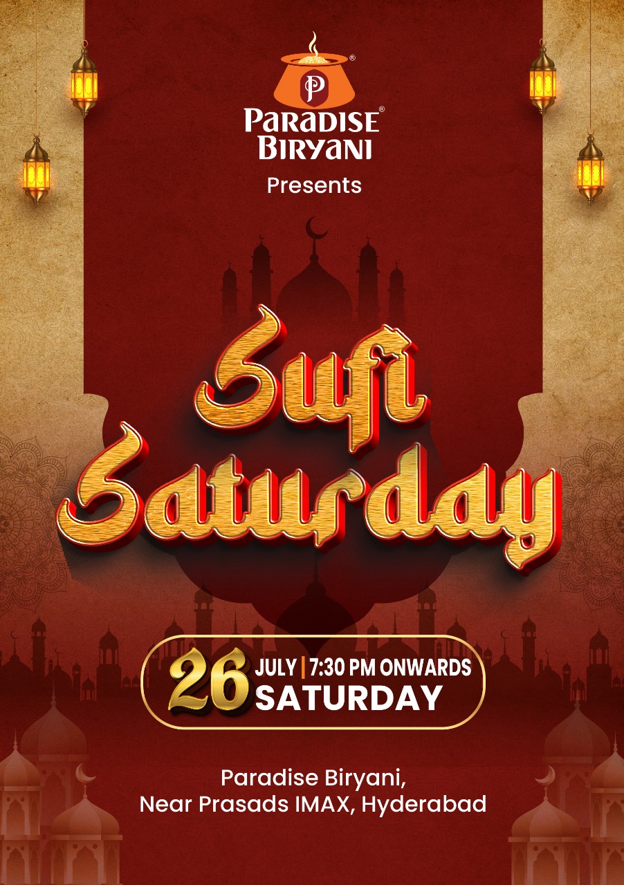 Paradise Restaurant to Host Sufi Music Night in Hyderabad
